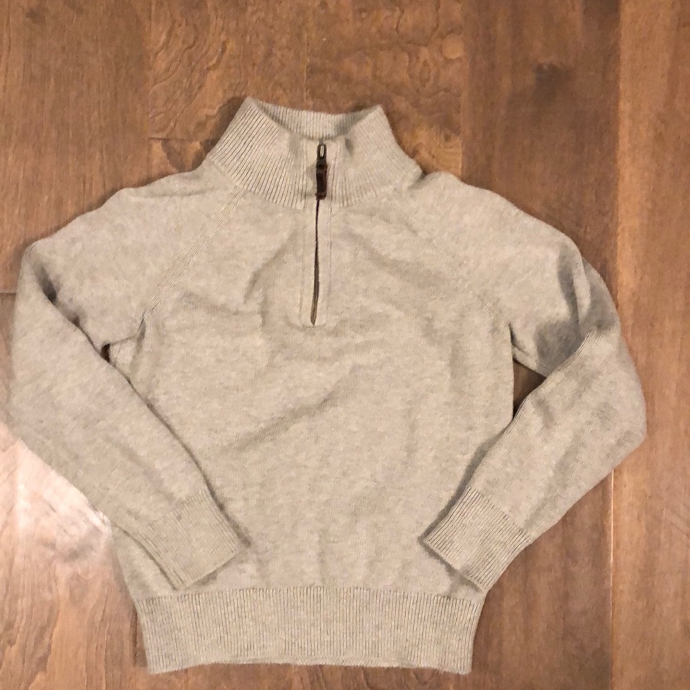 Crewcuts 1/4 zip sweater size 4-5